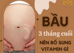 Bầu 3 Tháng Cuối Nên Bổ Sung Vitamin Gì? Hướng Dẫn Chi Tiết Cho Mẹ Bầu